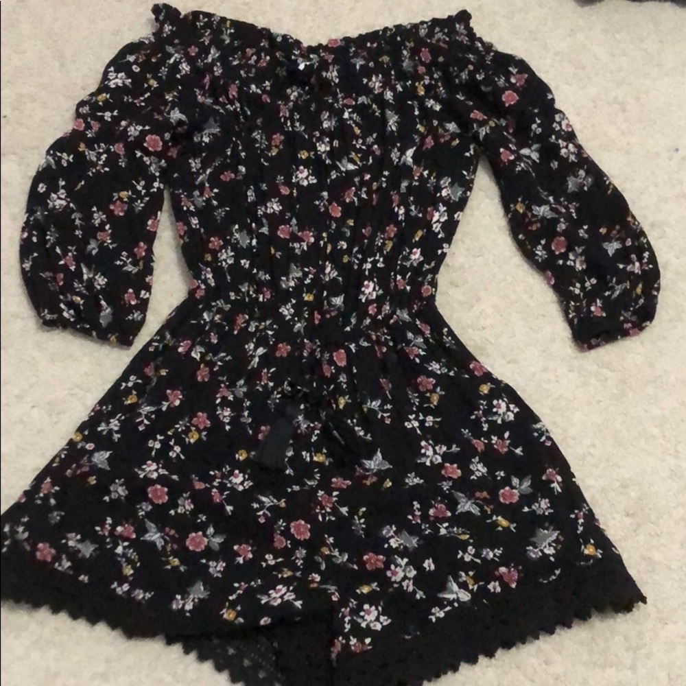 Abercrombie and Fitch off the shoulder romper